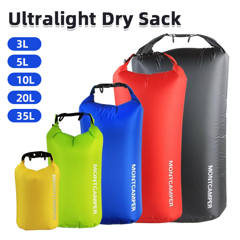 Dry Bag Roll Top - Sac sec ultraléger 3/5/10/20/35L, sac de