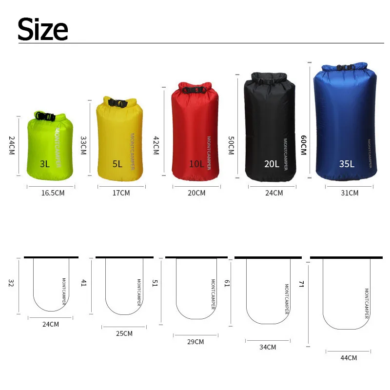 Sac sec ultraléger 3/5/10/20/3 - Dry Bag Roll Top avis et prix